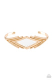 In Total De-NILE - Gold Bracelet - Paparazzi Accessories