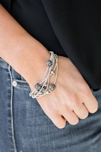Marvelously Magnetic - Silver Bracelet - Paparazzi Accessories