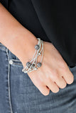 Marvelously Magnetic - Silver Bracelet - Paparazzi Accessories