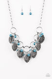 Very Valentine - Blue Necklace - Paparazzi Accessories