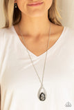 Notorious Noble - Silver Necklace - Paparazzi Accessories
