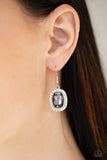 The Modern Monroe - Silver Earrings - Paparazzi Accessories