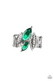 Stay Sassy - Green Ring - Paparazzi Accessories