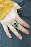 Stay Sassy - Green Ring - Paparazzi Accessories