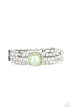 Brighten Your Day - Green Ring - Paparazzi Accessories