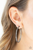 Comin Into Money - Black Earrings - Paparazzi Accessories
