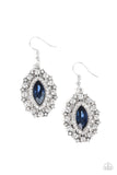 Long May She Reign - Blue Earrings - Paparazzi Accessories