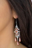Majestic Mood - Brown Earrings - Paparazzi Accessories