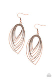 Walkabout Ware - Copper Earrings - Paparazzi Accessories