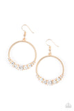 Self-Made Millionaire - Gold Earrings - Paparazzi Accessories