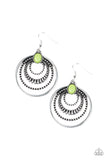 Southern Sol - Green Earrings - Paparazzi Accessories