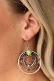 Southern Sol - Green Earrings - Paparazzi Accessories