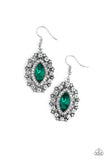 Long May She Reign - Green Earrings - Paparazzi Accessories