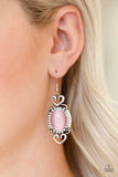 Port Royal Princess - Pink Earrings - Paparazzi Accessories