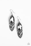 High-End Highness - Silver Earrings - Paparazzi Accessories