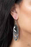 High-End Highness - Silver Earrings - Paparazzi Accessories