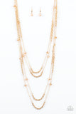 Open For Opulence - Gold Necklace - Paparazzi Accessories