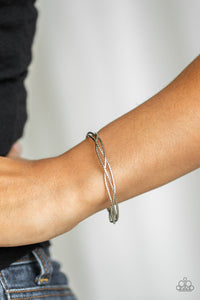 Twist Of The Wrist - Silver Bracelet - Paparazzi Accessories