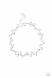 Starlit Stunner - White Bracelet - Paparazzi Accessories