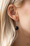 Crystal Charm - Black Necklace - Paparazzi Accessories