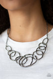 All Around Radiance - Black Necklace - Paparazzi Accessories