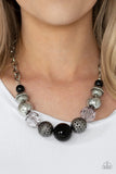Sugar, Sugar - Black Necklace - Paparazzi Accessories