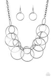 Circa de Couture - Black Necklace - Paparazzi Accessories