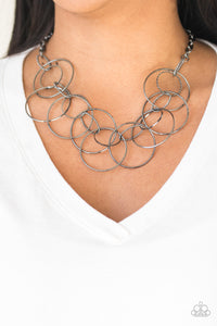 Circa de Couture - Black Necklace - Paparazzi Accessories