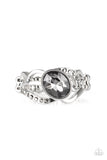 Couldnt Care FLAWLESS - Silver Ring - Paparazzi Accessories