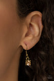 Metro Mixer - Brass Necklace - Paparazzi Accessories