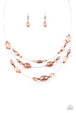 Pacific Pageantry - Copper Necklace - Paparazzi Accessories