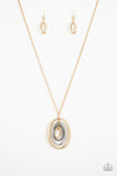 Classic Convergence - Gold Necklace - Paparazzi Accessories