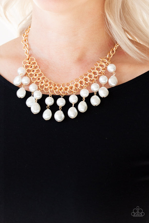 5th Avenue Fleek - Gold Necklace - Paparazzi Accessories 