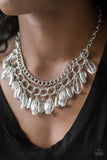 Spring Daydream - White Necklace - Paparazzi Accessories 