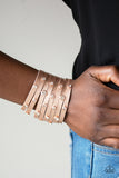 Go-Getter Glamorous - Copper Wrap Bracelet - Paparazzi Accessories 