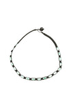Slip and ROCKSLIDE - Green Necklace - Paparazzi Accessories 