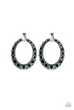 All For GLOW - Green Earrings - Paparazzi Accessories