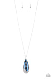 Spellbound - Blue Necklace - Paparazzi Accessories