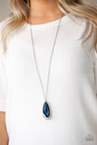 Spellbound - Blue Necklace - Paparazzi Accessories