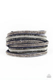 Royal Razzle - Blue Bracelet - Paparazzi Accessories