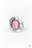 Fairytale Magic - Pink Ring - Paparazzi Accessories