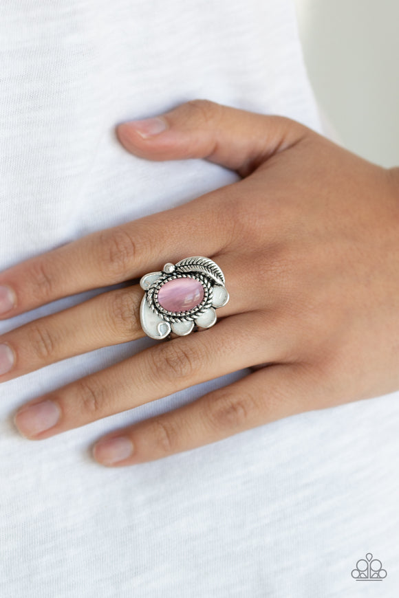 Fairytale Magic - Pink Ring - Paparazzi Accessories