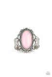 Malibu Majestic - Pink Ring - Paparazzi Accessories