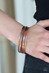 The Big BANGLE - Copper Bangles Bracelet - Paparazzi Accessories
