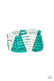 Outback Outing - Blue Bracelet - Paparazzi Accessories