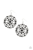 Rainbow Dew - Black Earrings - Paparazzi Accessories