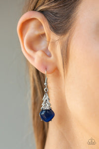 Dreamy Dazzle - Blue Earrings - Paparazzi Accessories