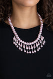 Miss Majestic - Pink Necklace - Paparazzi Accessories