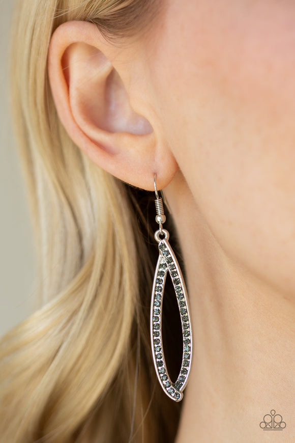 Treasure Trove Trinket - Silver Earrings - Paparazzi Accessories