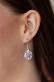 GLAM Crush Monday - Purple Earrings - Paparazzi Accessories